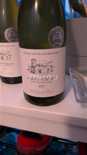 Burgundsko Saint-Véran Les Vins de l'Eglise 2023