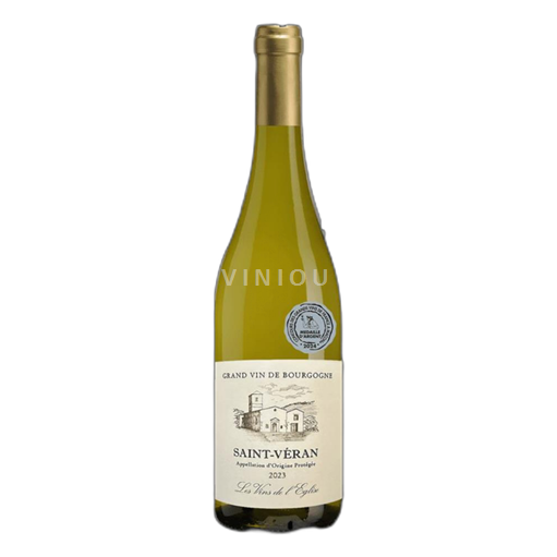 Вина Blanc sec Les Vins de l'Eglise 2023 Francuska Burgundija Сен-Веран AOC