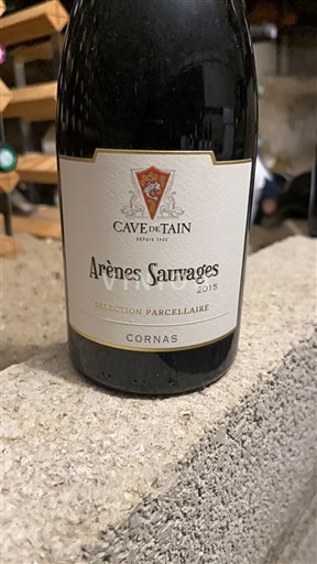 Rhône-dalen Cornas Cave de Tain Arènes Sauvages 2015