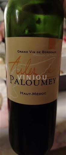 Bordeaux Haut-Médoc Château Paloumey Ailes de Paloumey 2012