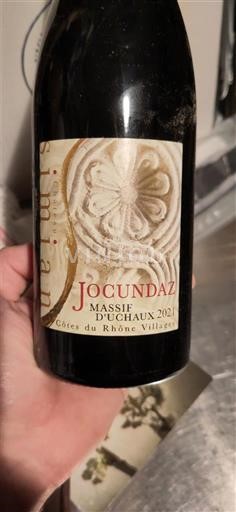 Rona dolina Ni doloceno Domaine Simian Jocundaz Massif d'Uchaux 2021