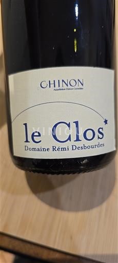Loiren laakso Chinon Domaine Rémi Desbourdes le Clos 2021