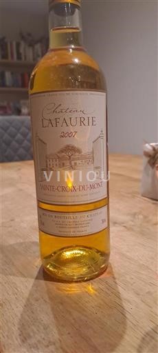 Bordeaux Sainte-Croix-Du-Mont Château Lafaurie 2007