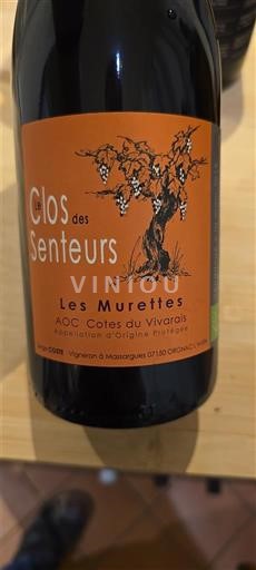 Thung lũng Rhône Côtes-du-vivarais Clos des Senteurs Les Murettes 2019