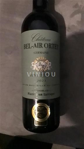 Bordeaux Saint-Estèphe Château Bel-Air Ortet Germaine 2023