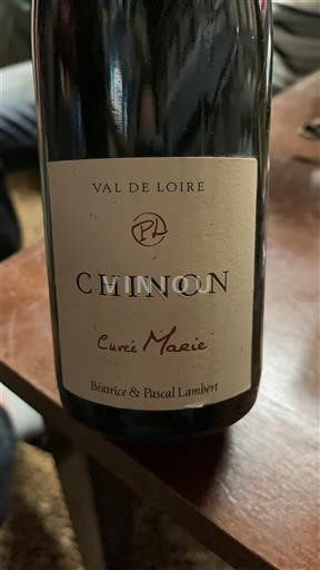 Údolí Loiry Chinon Béatrice & Pascal Lambert Marie 2011