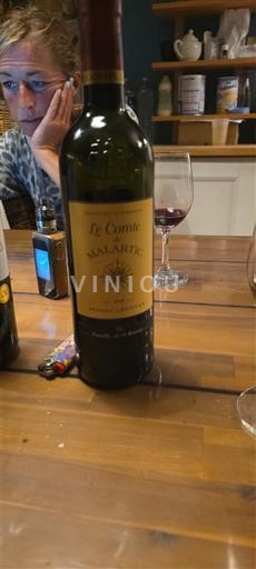 Bordeaux Pessac-Léognan Le Comte de Malartic Không niên vụ