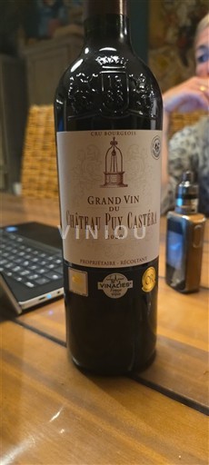 Bordeaux Haut-Médoc Cru Bourgeois Château Puy Castéra Grand Vin 2020