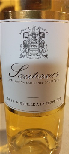 Bordeaux Sauternes Château Thienpont 2019