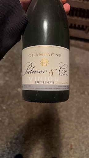 Champagne Sâm-panh Palmer & Co Brut Réserve Không niên vụ