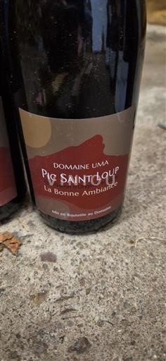 Languedoc Pic Saint-Loup Domaine Uma La Bonne Ambiance 2024