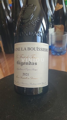 Vallée du Rhône Gigondas Domaine La Bouïssière La Font de Tonin 2021