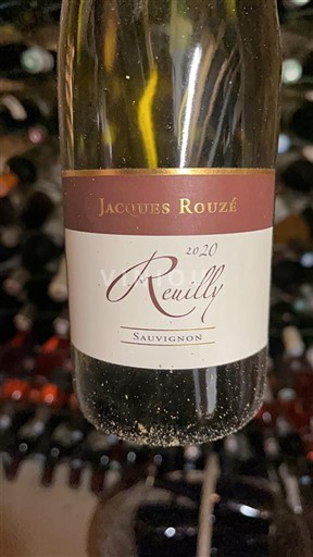 Vin Blanc sec Jacques Rouzé 2020 France Vallée de la Loire Reuilly AOC