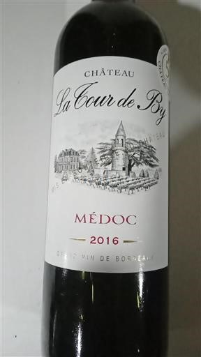 Bordeaux Médoc Château La Cour de BY 2016