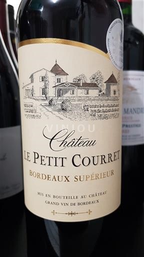 Bordeaux Bordeaux Supérieur Château Le Petit Courret 2020