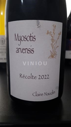 Bourgondië Hautes Côtes de Nuits Claire Naudin Myosotis arvensis 2022