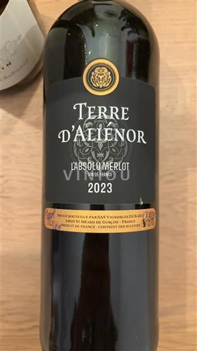 Bordeaux Niet gespecificeerd Terre Alienor L'Absolu Merlot 2023