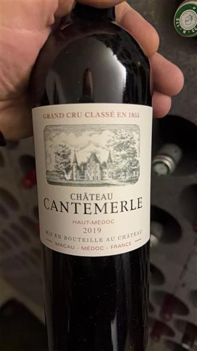 Bordeaux Haut-Médoc Grand Cru Classé Château Cantemerle 2019