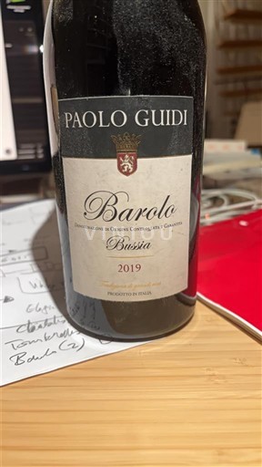 Piemonte Barolo Paolo Guidi Bussia 2019