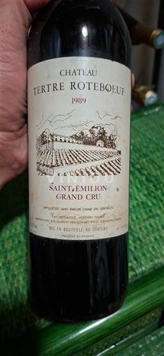 Bordeaux Saint-Émilion Grand Cru Grand Cru Château Tertre Roteboeuf 1989