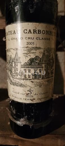Bordeaux Pessac-Léognan Grand Cru Classé Château Carbonnieux 2005