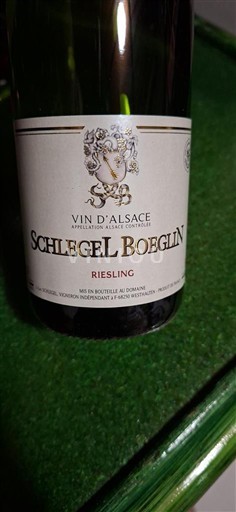 Alsace Schlegel Boeglin Riesling 2022