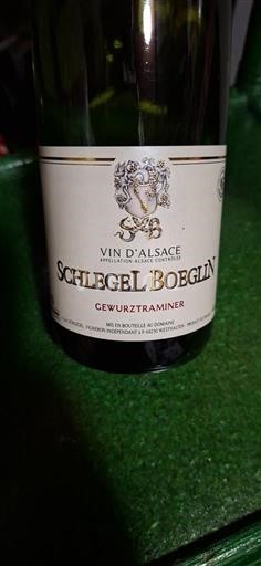 Alsace Schlegel Boeglin Gewurztraminer 2020