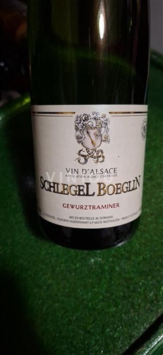 Alsace Schlegel Boeglin Gewurztraminer 2022
