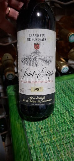 Bordeaux Saint-Estèphe Les Villes Vignes 1987