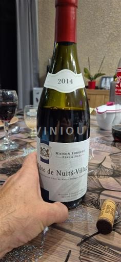 Burgundi Côte de Nuits -kylät Maison Forgerot Père & Fils 2014