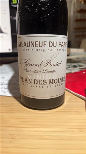Rhônedalen Châteauneuf-du-Pape Plan des Moines Le Grand Pontal 2021