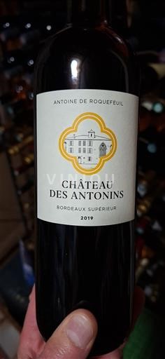 Bordeaux Bordeaux Supérieur Château Des Antonins 2019