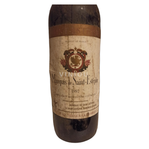Bordeaux Saint-Estèphe Marquis de Saint-Estèphe 1992