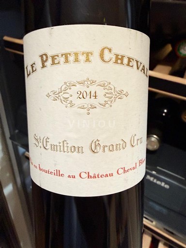 Bordeaux Saint-Émilion Grand Cru Château Cheval Blanc Le Petit Cheval 2014