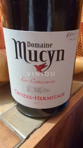 Údolí Rhôny Crozes-Hermitage Domaine Mucyn Les Entrecoeurs 2021