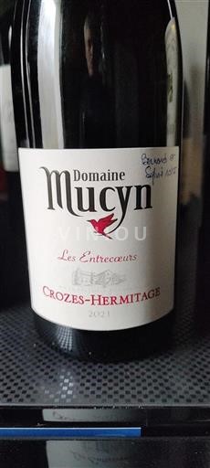 Рона долина Кроз-Ермитаж Domaine Mucyn Les Entrecoeurs 2021