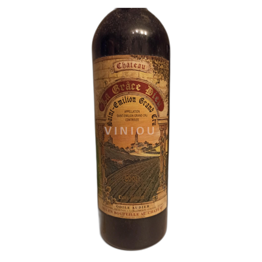 Bordéus Saint-Émilion Grand Cru Château La Grâce Dieu Passion 2001