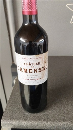 Bordeaux Haut-Médoc Grand Cru Château Camensac 2007