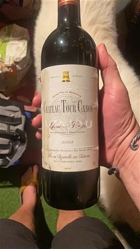 Bordeaux Lalande-de-pomerol Château Tour Canon 2003