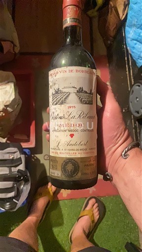 Bordeaux Médoc Château La Ribaud 1975