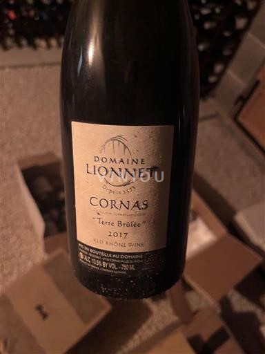 Rhônedalen Cornas Domaine Lionnet Terre Brûlée 2017