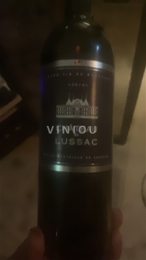 Bordeaux Lussac-saint-émilion Château Lussac 2010