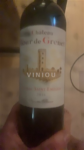 Bordeaux Lussac-saint-émilion Château Tour de Cironel 2016