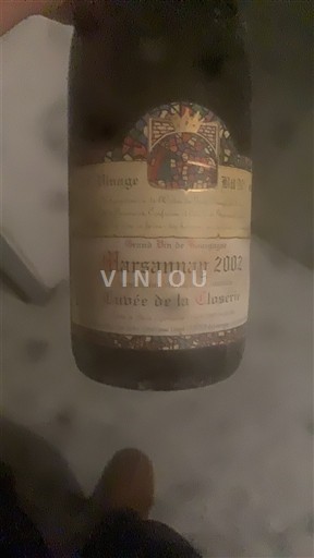 Burgund Marsannay Domaine Bart de la Closerie 2002