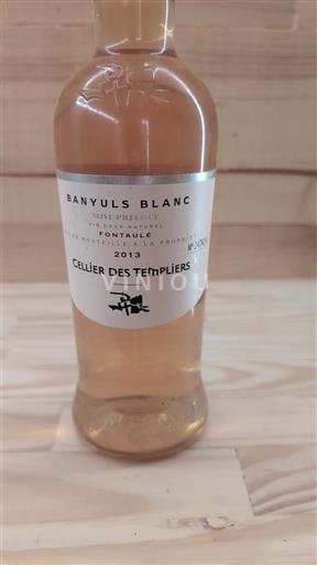 Roussillon Banyuls Cellier des Templiers Fontaulé 2013