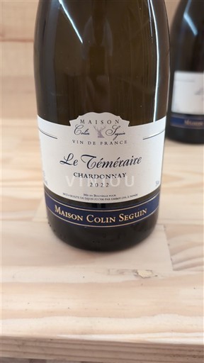 Bourgogne Bourgogne Chardonnay Maison Colin Seguin Le Téméraire 2022