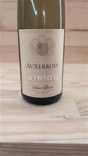 Alsace Alsace Grand Cru Robert Blanck Auxerrois 2019