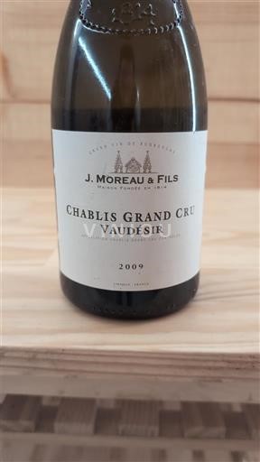 Bourgogne Chablis Grand Cru J. Moreau & Fils Vaudesir 2009