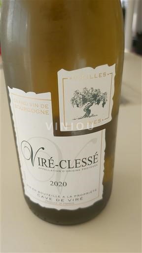 Borgoña Viré-clessé Cave de Viré Vieilles Vignes 2020