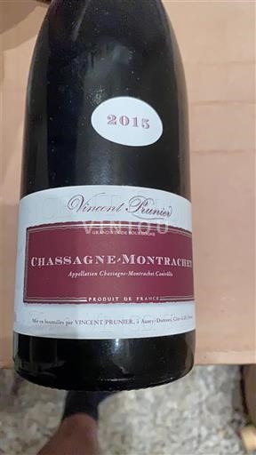 Bourgondië Chassagne-Montrachet Vincent Prunier 2015